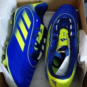Adidas Kids Blue and Yellow Sneakers
